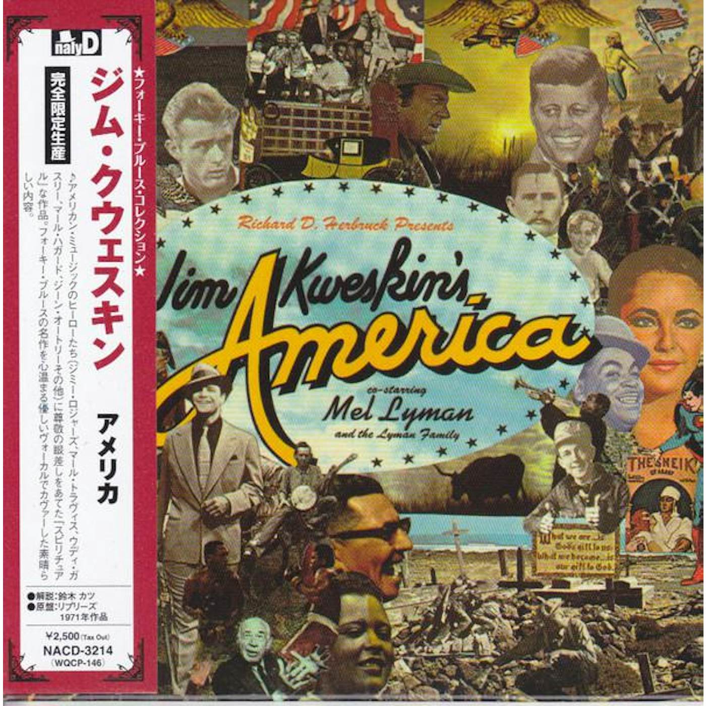 Jim Kweskin AMERICA CD