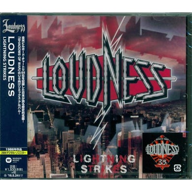 LOUDNESS LIGHTNING STRIKES CD