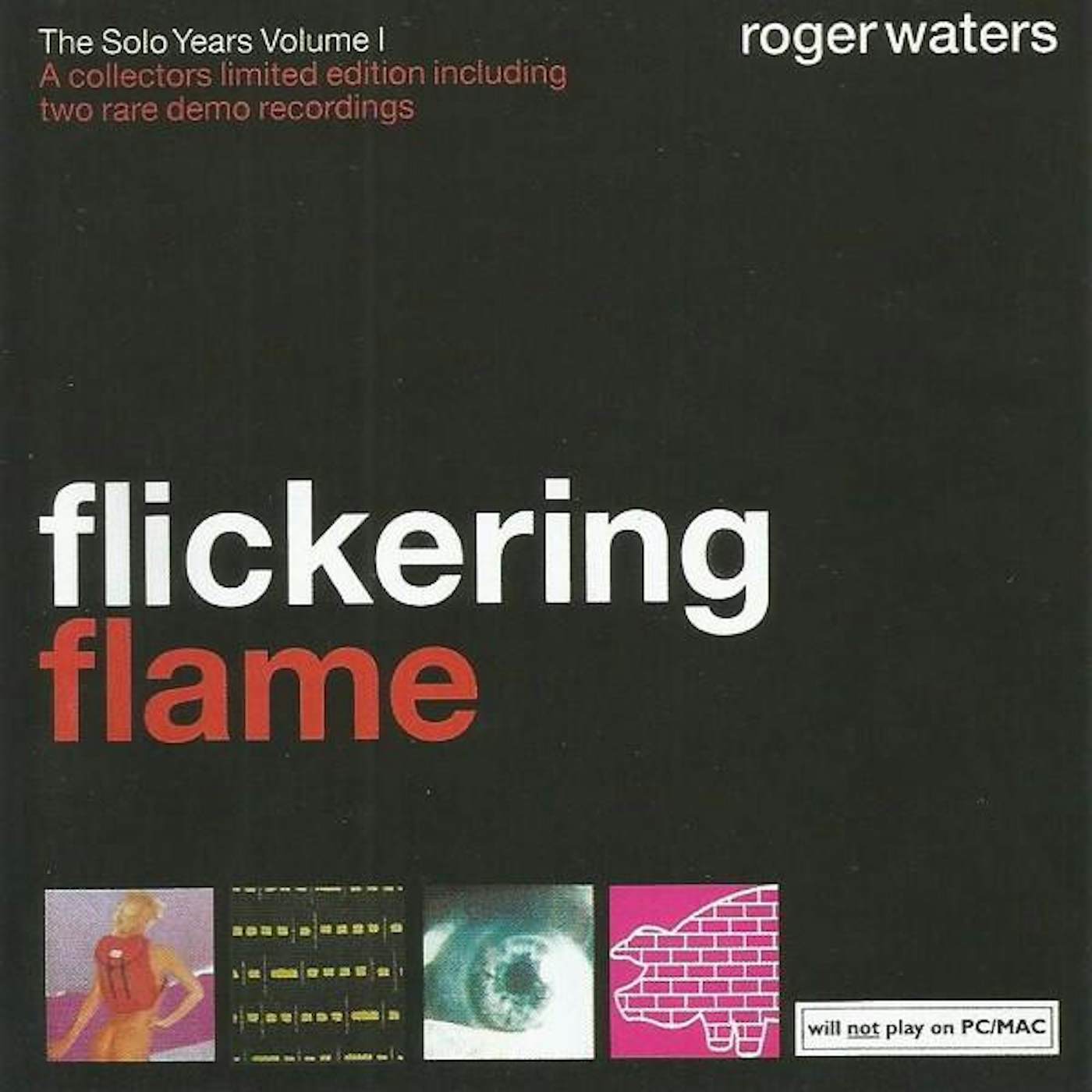 Roger Waters FLICKERING FLAME: SOLO YEARS VOL.1 CD