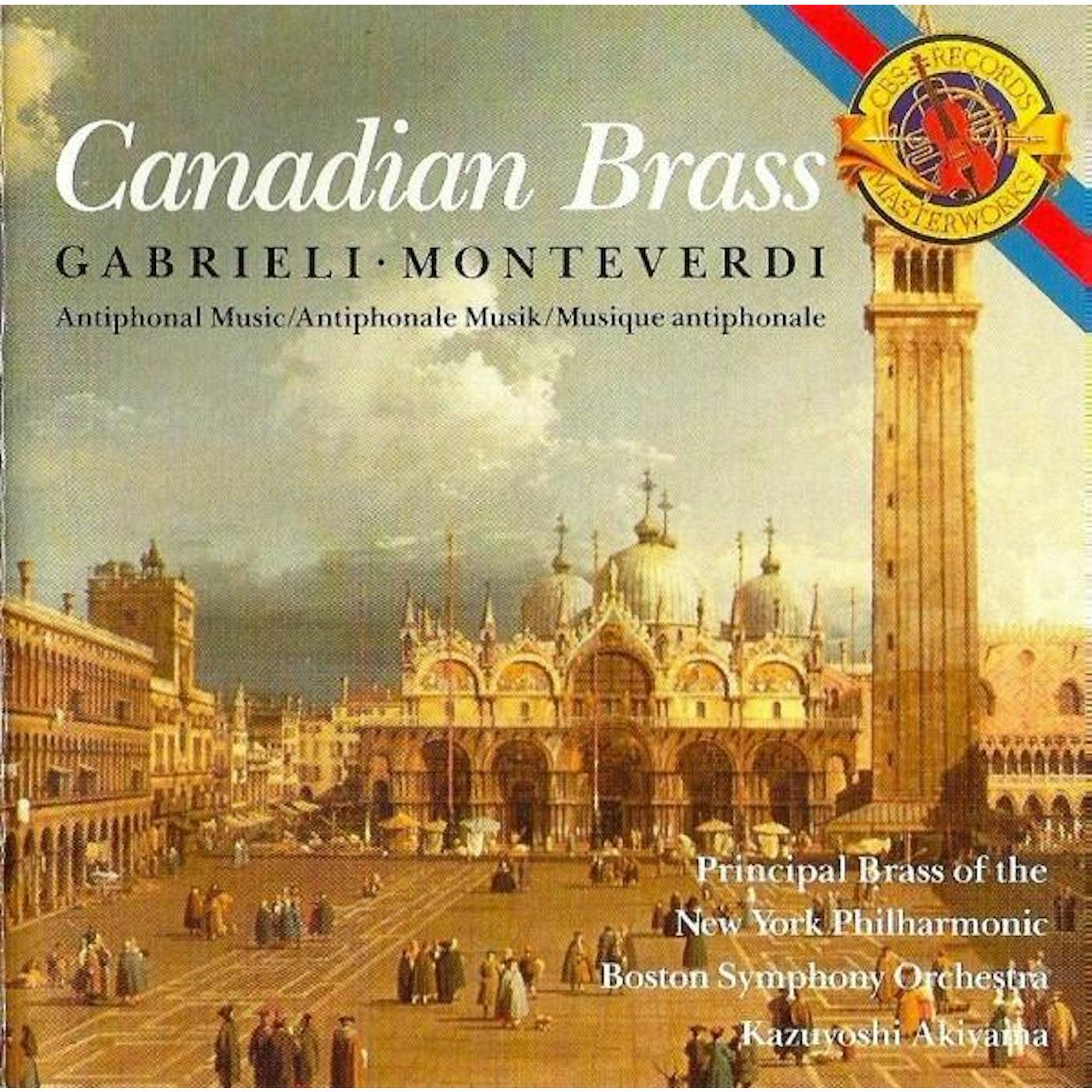 Canadian Brass GABRIELI ALBUM / MONTEVERDI ALBUM CD
