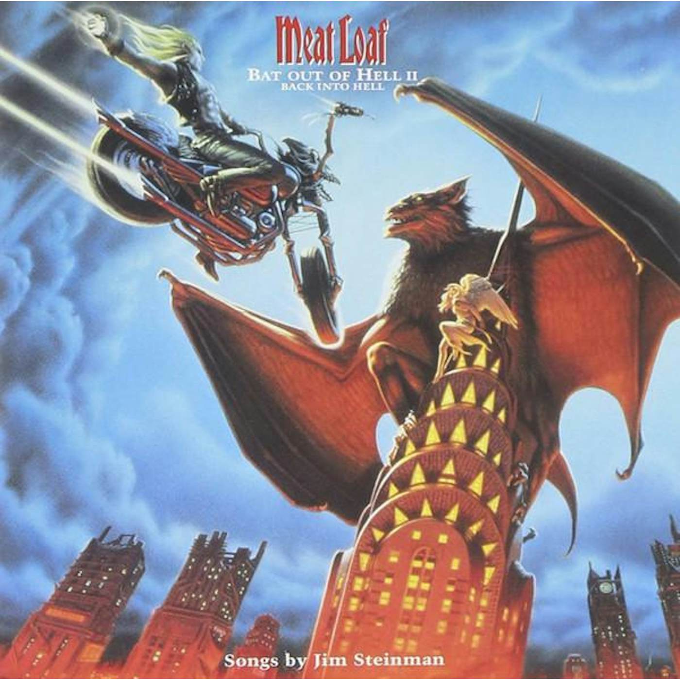 Meat Loaf BAT OUT OF HELL II (BACK INTO HELL) CD