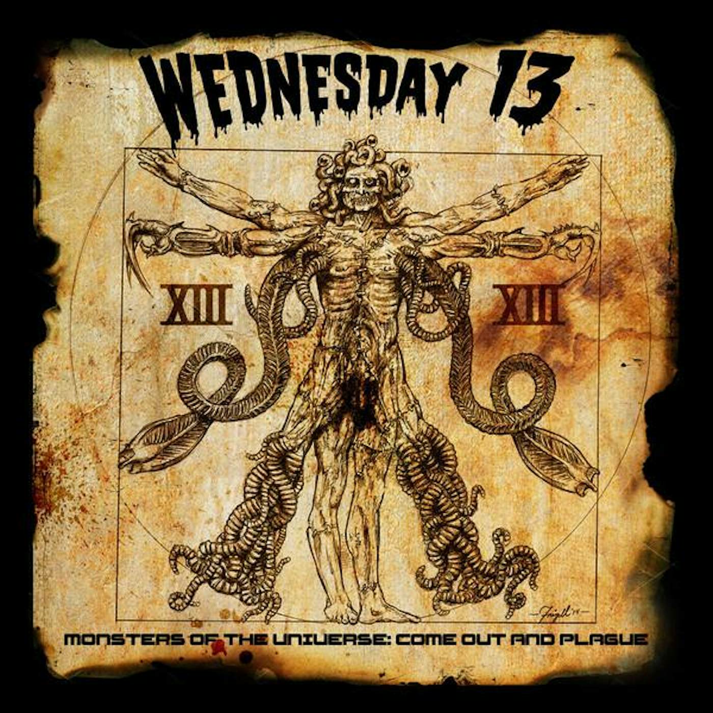 Wednesday 13 MONSTERS OF THE UNIVERSE-COME OUT Vinyl Record