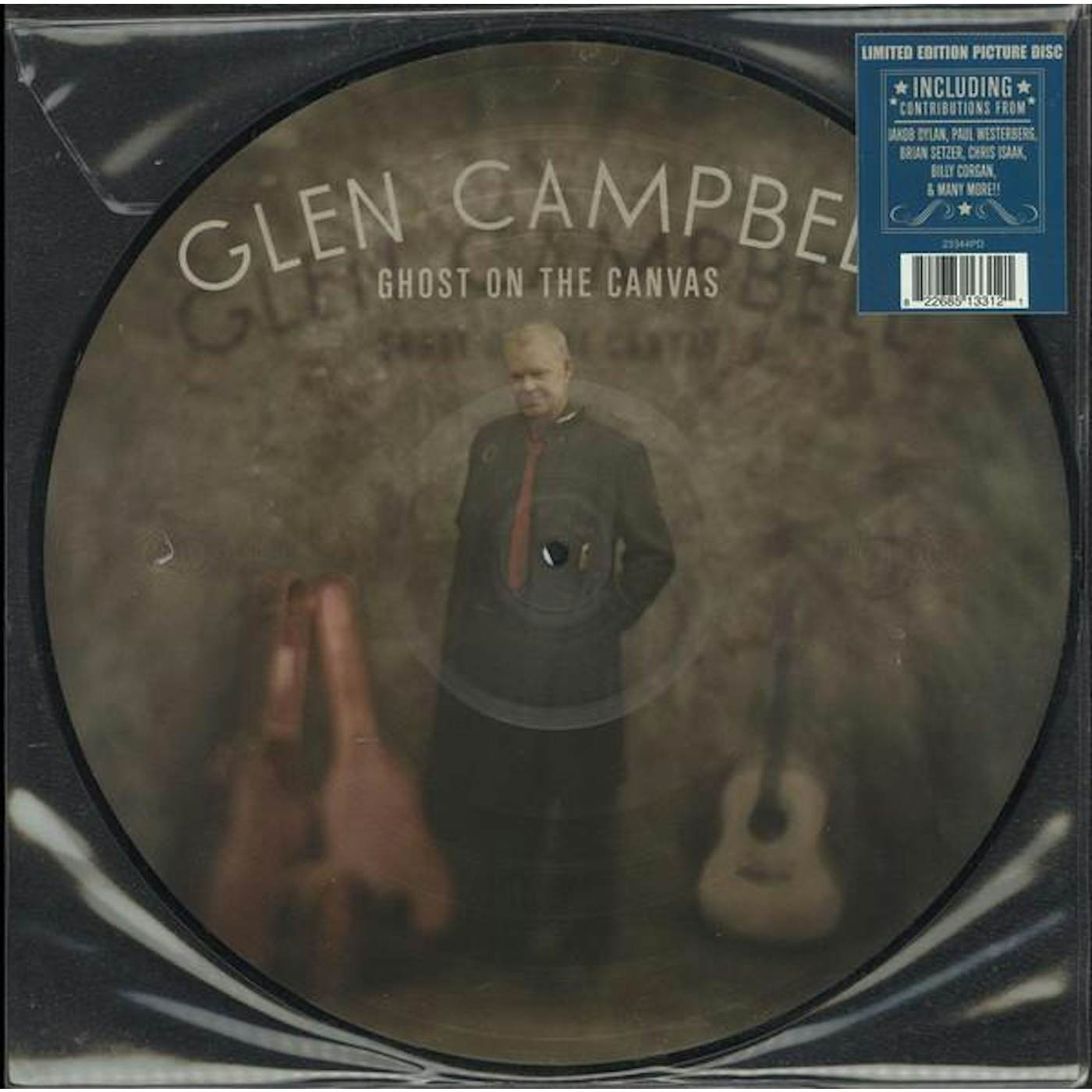 Glen Campbell GHOST ON THE CANVAS (PICTURE DISC/DL CARD) Vinyl Record