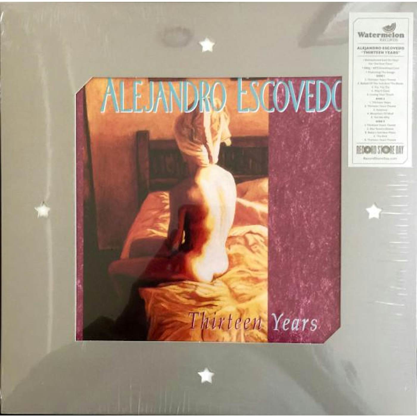 Alejandro Escovedo THIRTEEN YEARS Vinyl Record