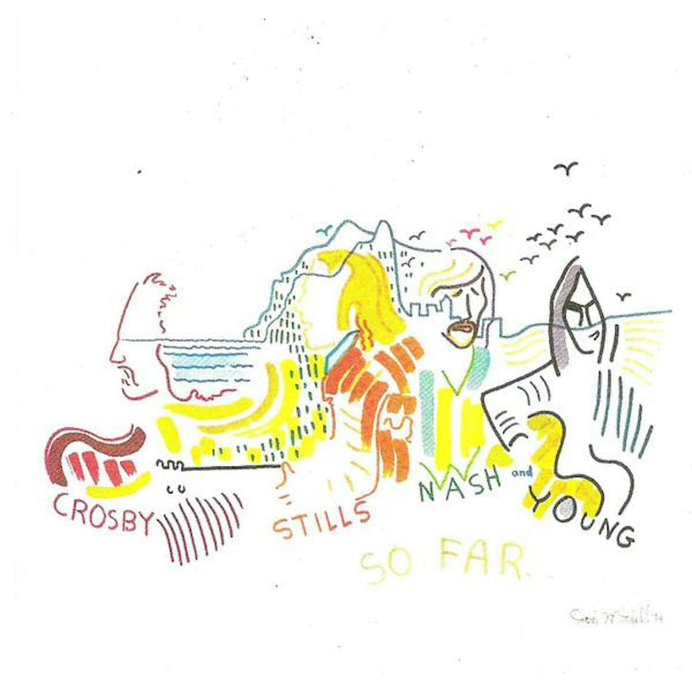 Crosby, Stills, Nash & Young SO FAR CD