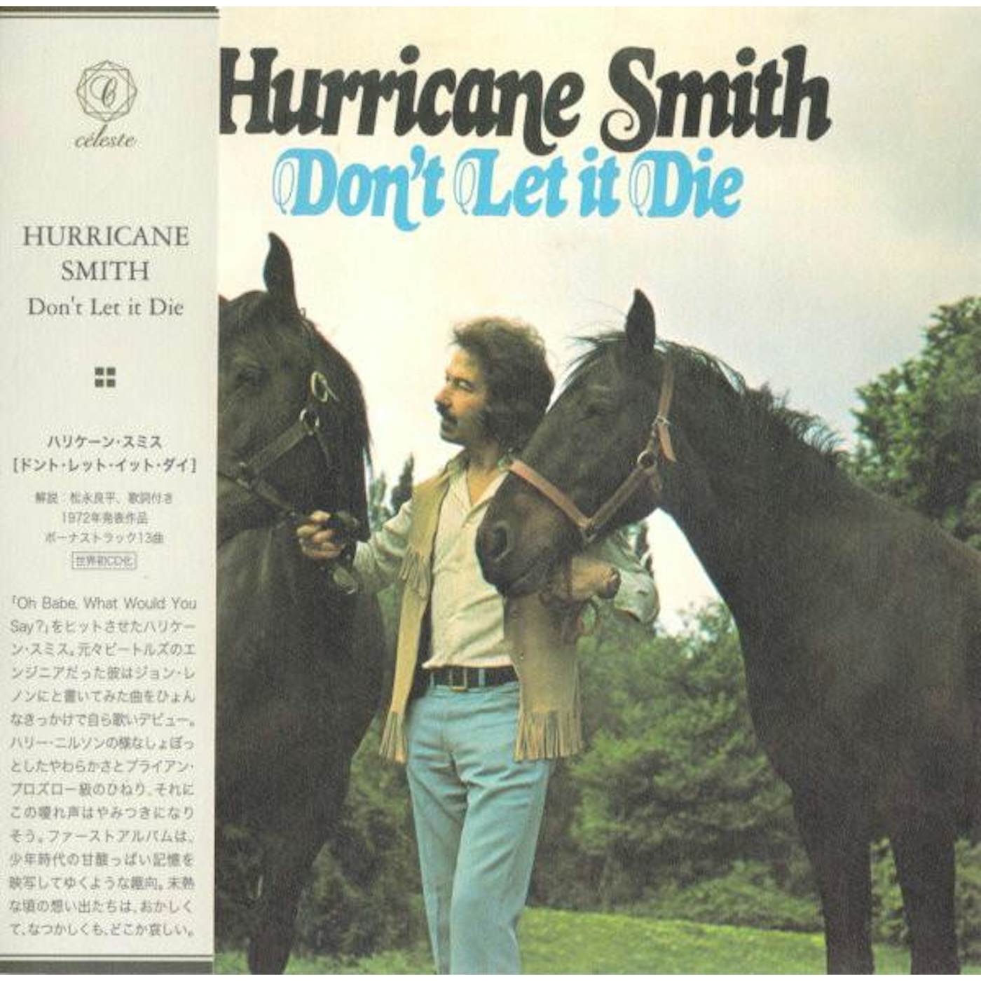 Hurricane Smith DON'T LET IT DIE CD