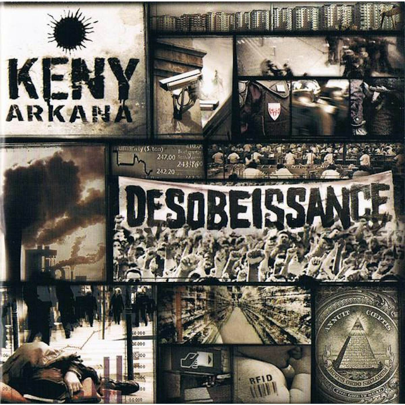 Keny Arkana DESOBEISSANCE CD