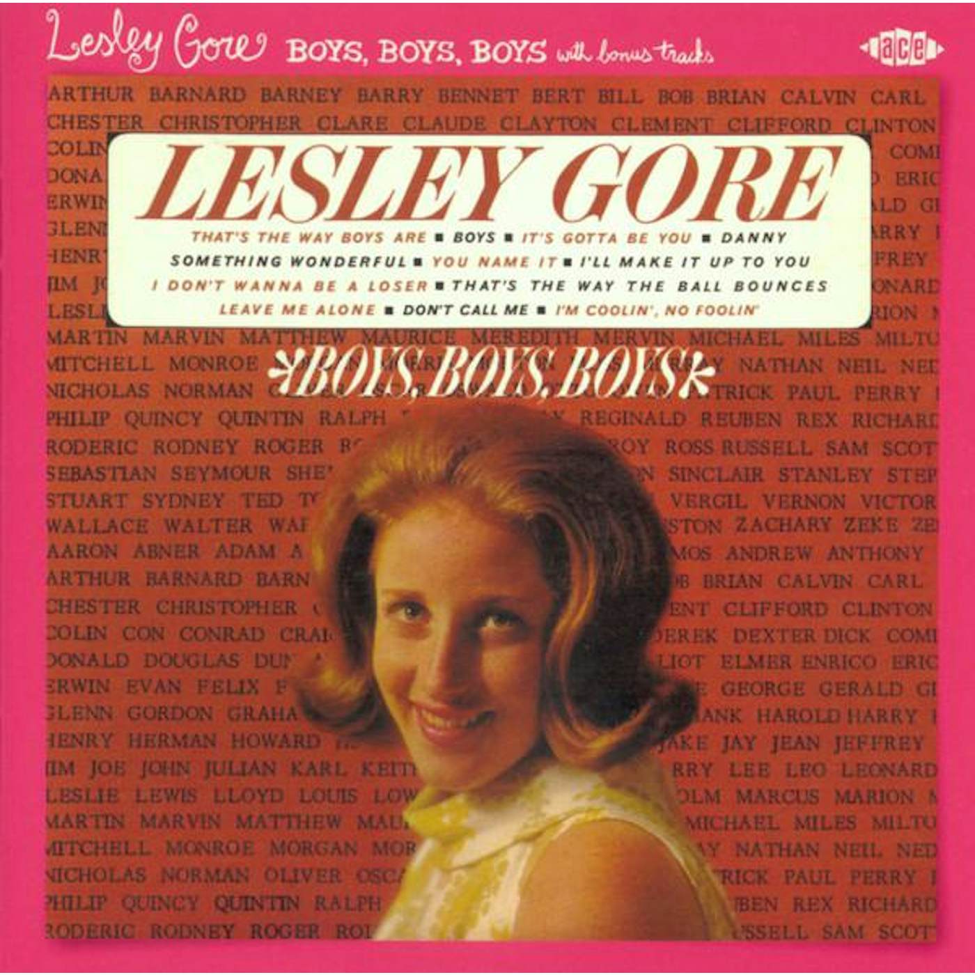 Lesley Gore BOYS BOYS BOYS CD