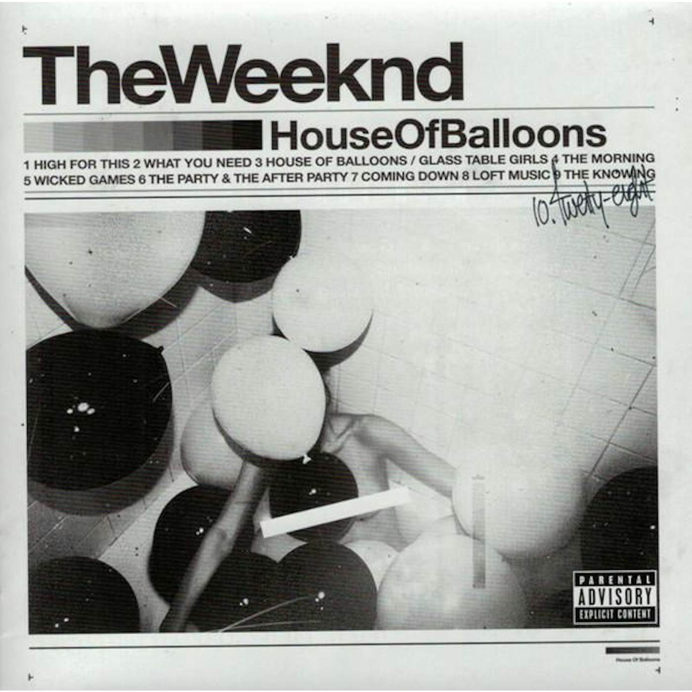 The Weeknd HOUSE OF BALLOONS (EXP) CD