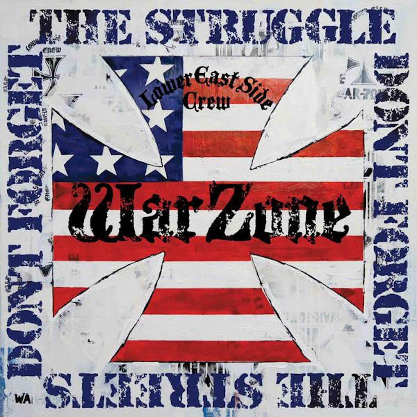 Warzone DON'T FORGET THE STRUGGLE, DON'T FORGET THE STREETS Vinyl Record