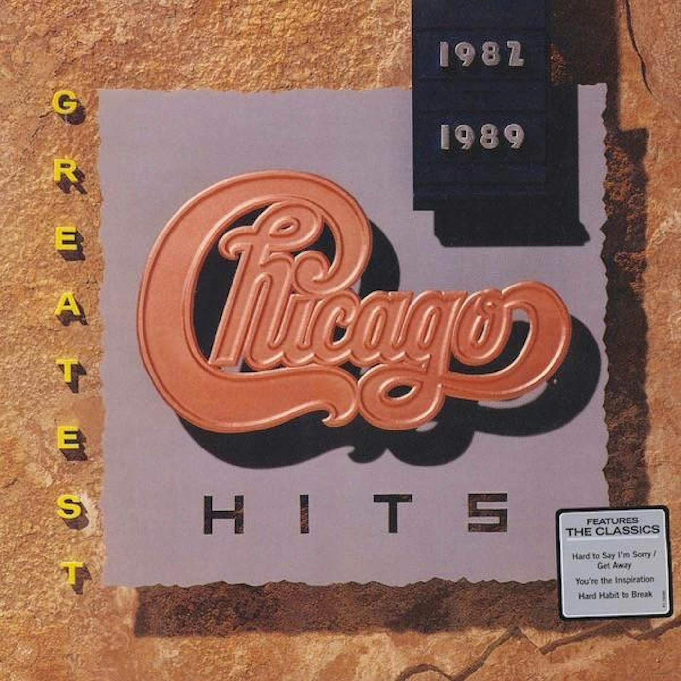 Chicago GREATEST HITS 1982-1989 Vinyl Record