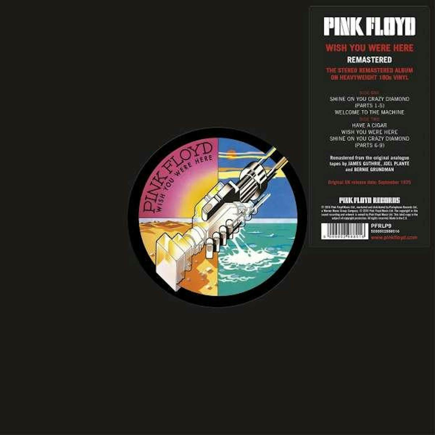 Pink Floyd WISH YOU WERE HERE (LIMITED) Vinyl Record