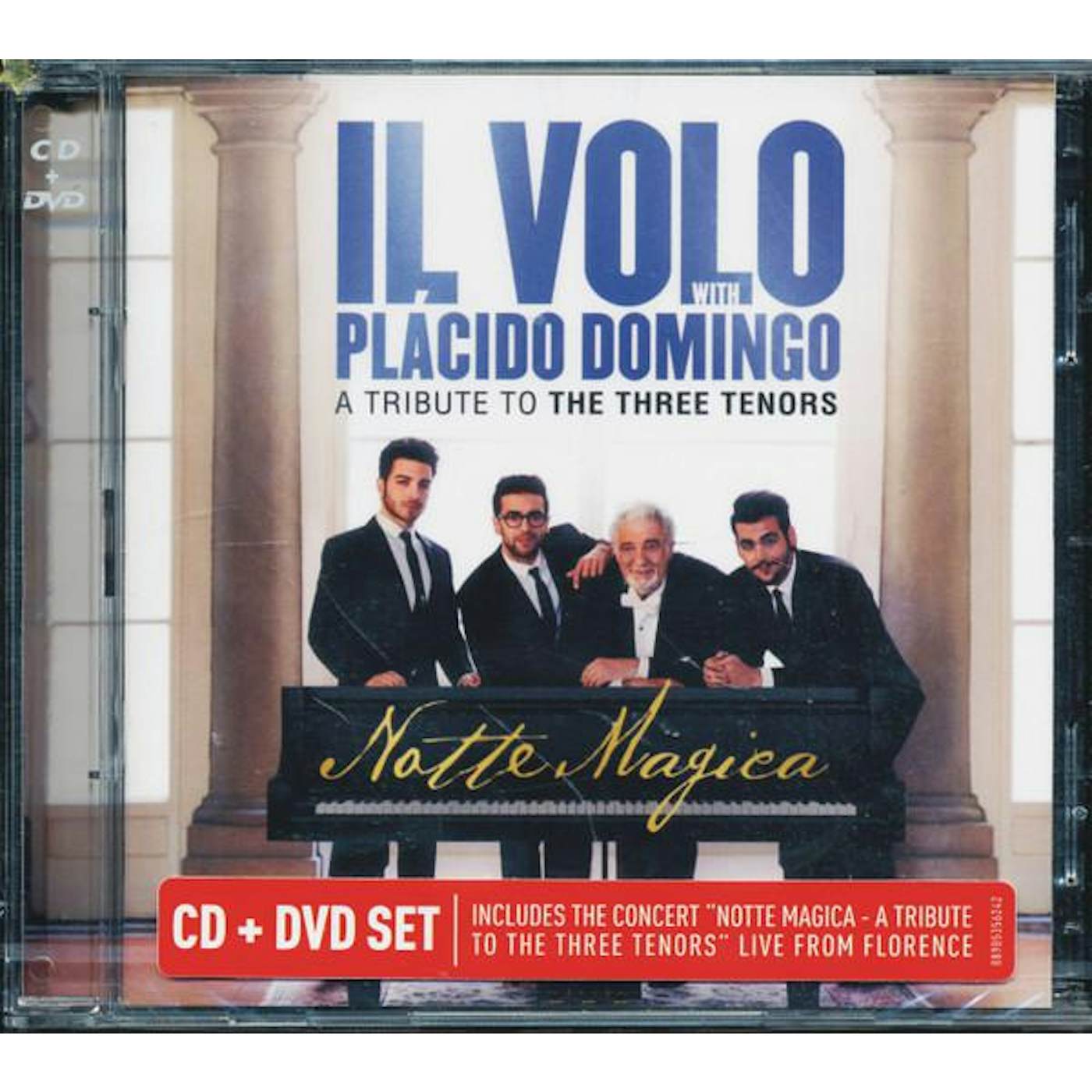Il Volo NOTTE MAGICA-TRIBUTE TO THE 3 TENORS (CD/DVD) CD