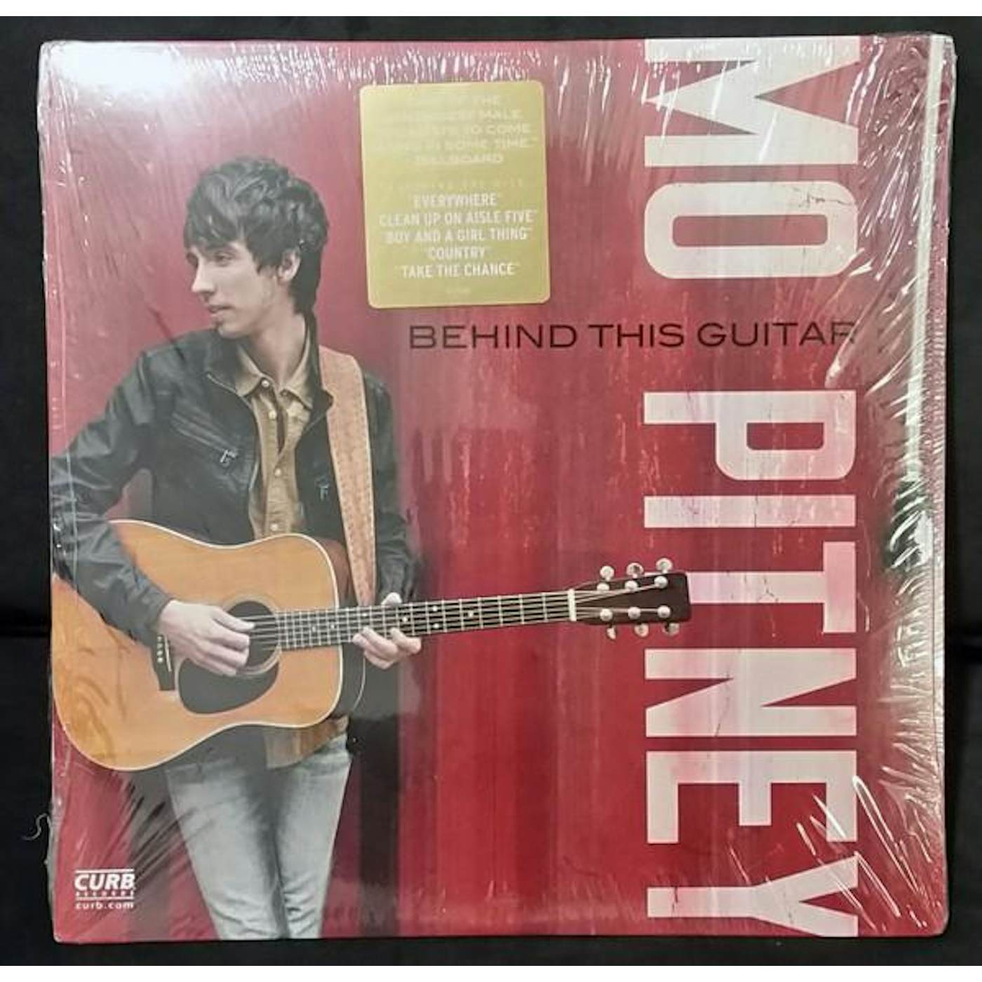 Mo Pitney BEHIND THIS GUITAR (180G/DL CARD) Vinyl Record