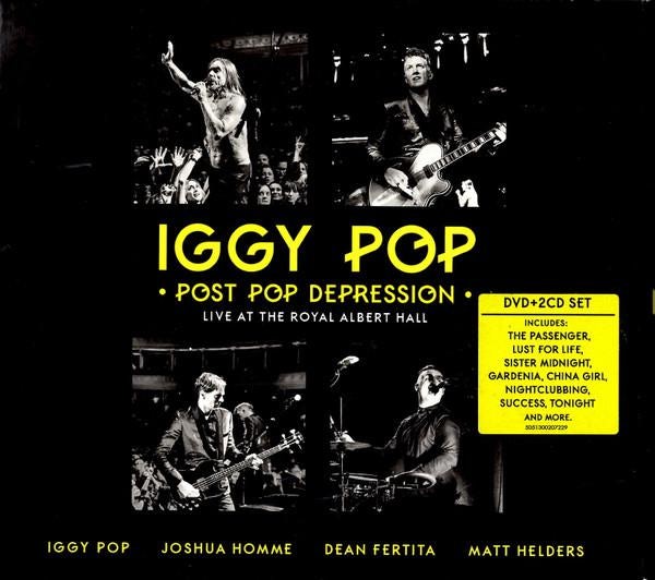 Iggy Pop POST POP DEPRESSION: LIVE AT THE ROYAL ALBERT HALL (DVD/2CD) CD