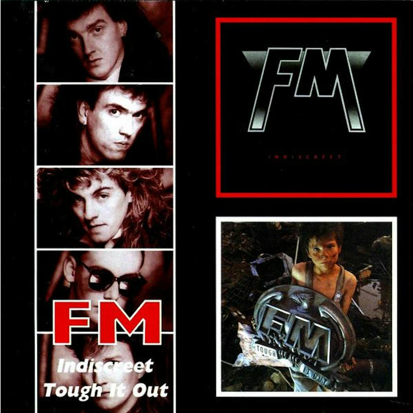 FM INDISCREET / TOUGH IT OUT (REMASTERED) CD