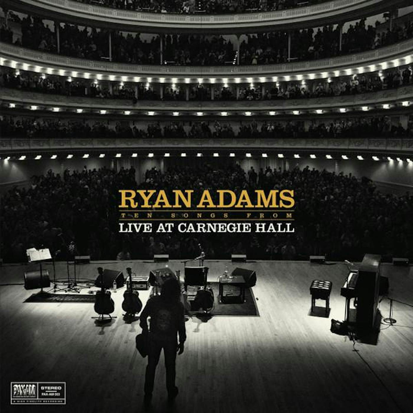Ryan Adams TEN SONGS FROM: LIVE AT CARNEGIE HALL CD