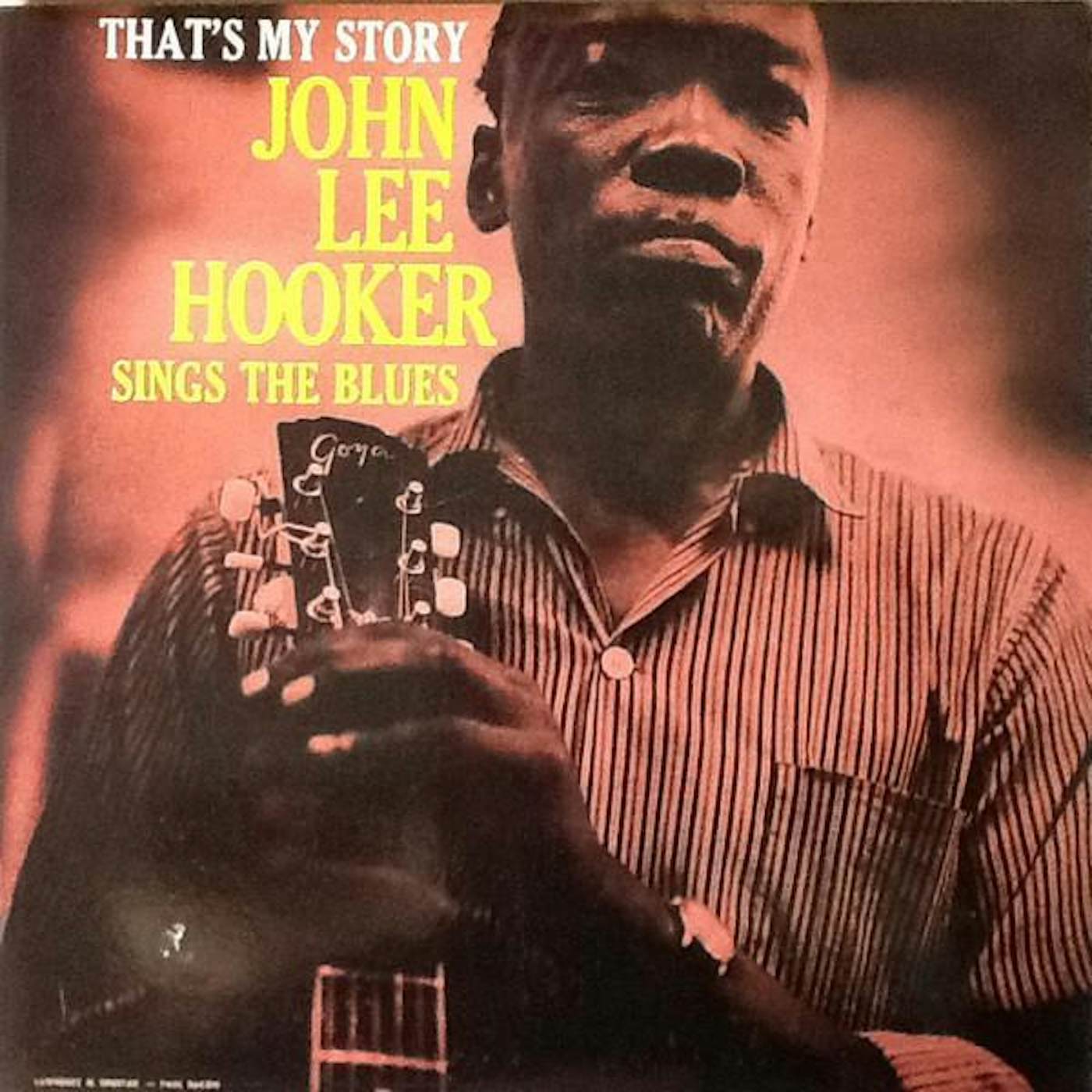 John Lee Hooker That's My Story Vinyl Record