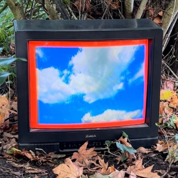 First Glass Beach Album Electric Blue Vinyl Record