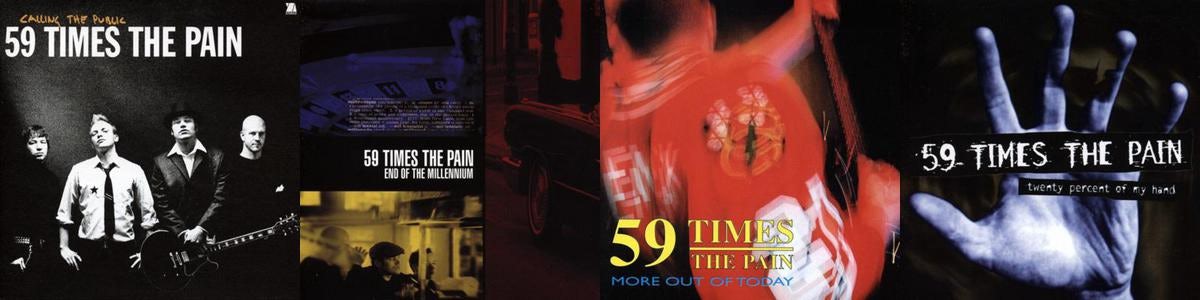 59 Times The Pain Store: Official Merch & Vinyl