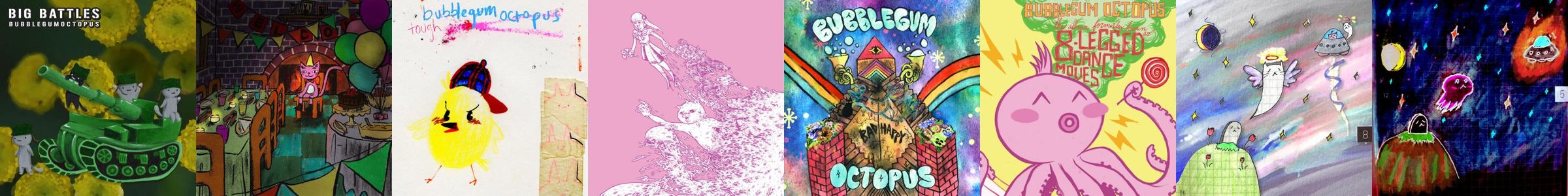 Bubblegum Octopus Store: Official Merch & Vinyl