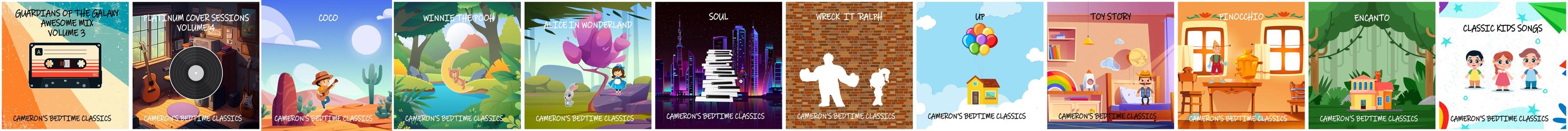 Cameron S Bedtime Classics Store Official Merch Vinyl