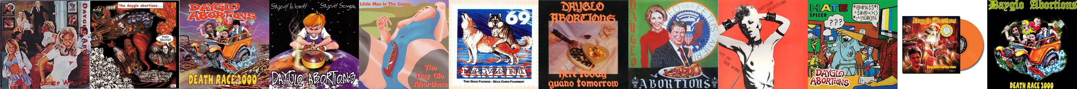 Dayglo Abortions Store: Official Merch & Vinyl