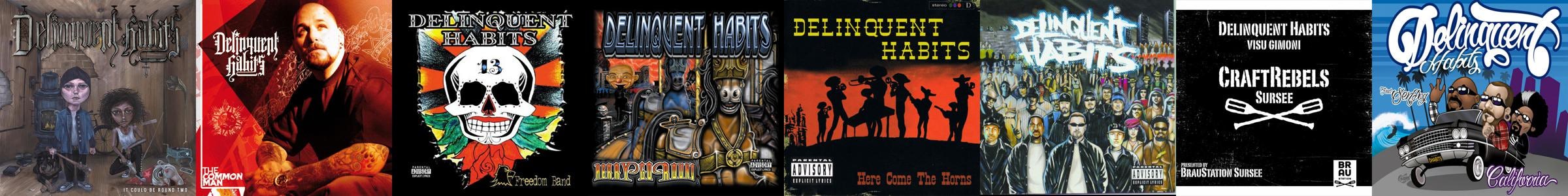 Delinquent Habits Store: Official Merch & Vinyl