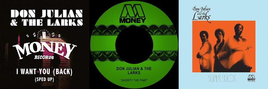 JULIAN,DON & The Larks Super Slick Vinyl LP