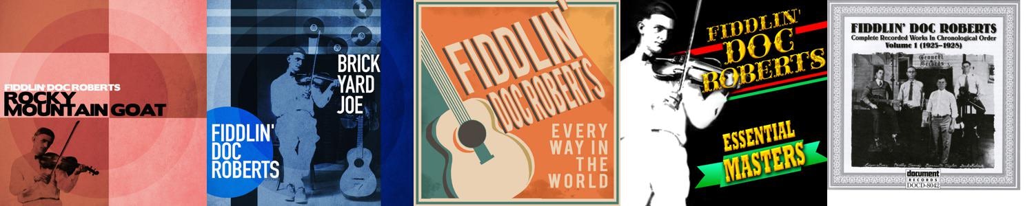 Fiddlin' Doc Roberts Store Official Merch & Vinyl