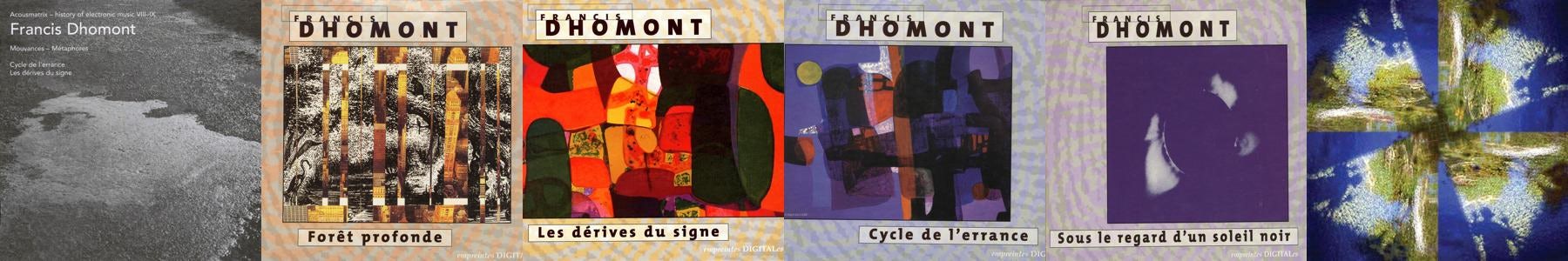 Francis Dhomont Store Official Merch & Vinyl