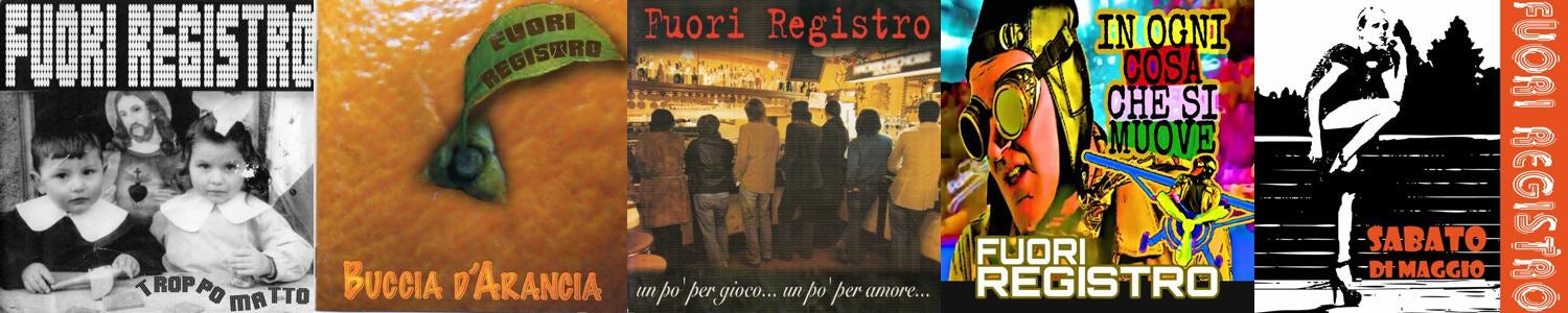 Fuori Registro Store: Official Merch & Vinyl