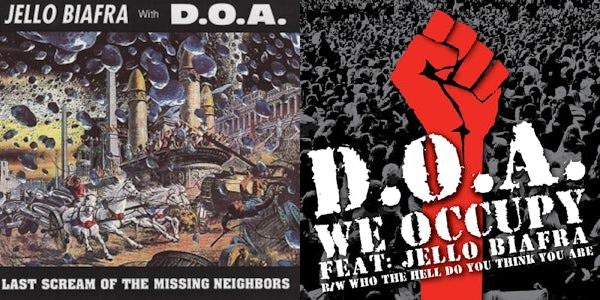 Jello Biafra & Doa Store: Official Merch & Vinyl