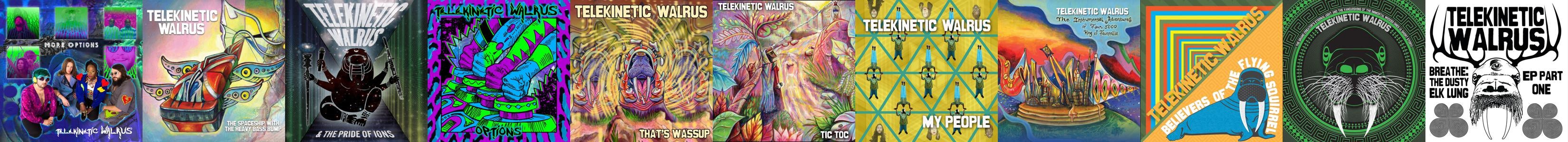 Telekinetic Walrus Store: Official Merch & Vinyl