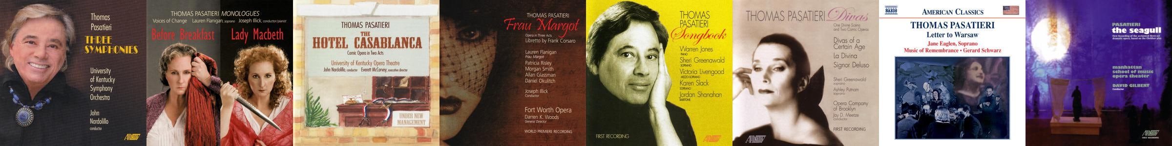 Thomas Pasatieri Store Official Merch & Vinyl