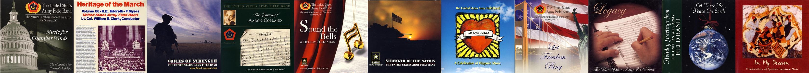 US Army Field Band Store Official Merch Vinyl
