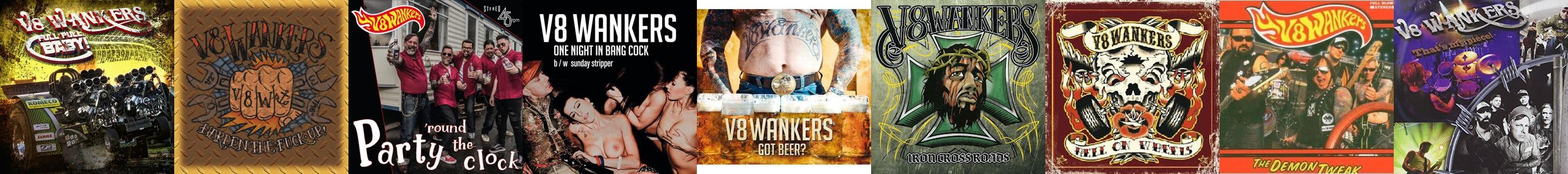 V8 Wankers Store: Official Merch & Vinyl