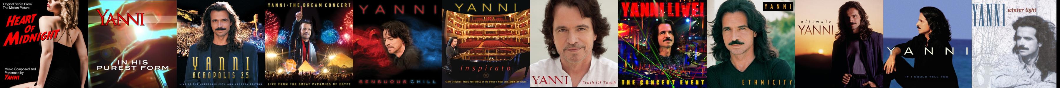 Yanni Store Official Merch And Vinyl