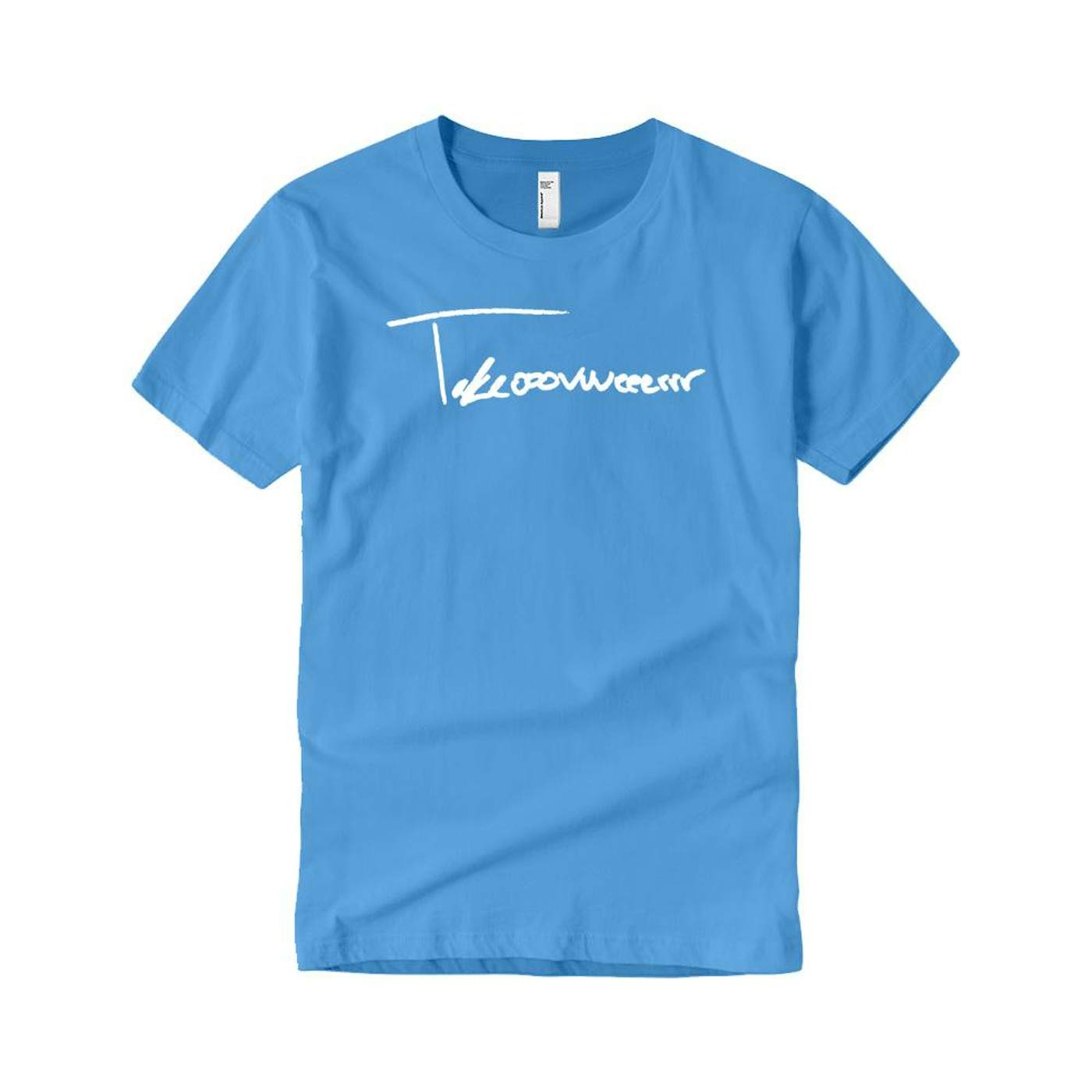 Taylor J Takeover Signature T-Shirt (Baby Blue/White)