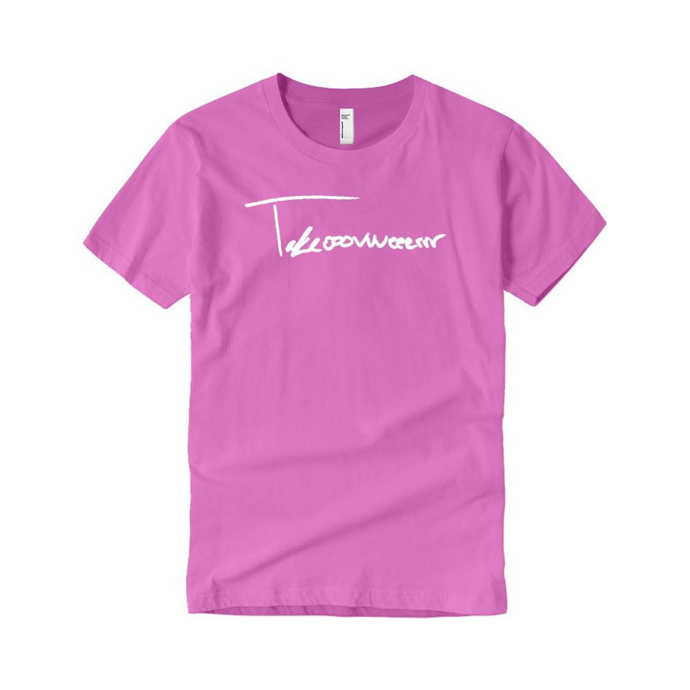 Taylor J Takeover Signature T-Shirt (Pink/White)