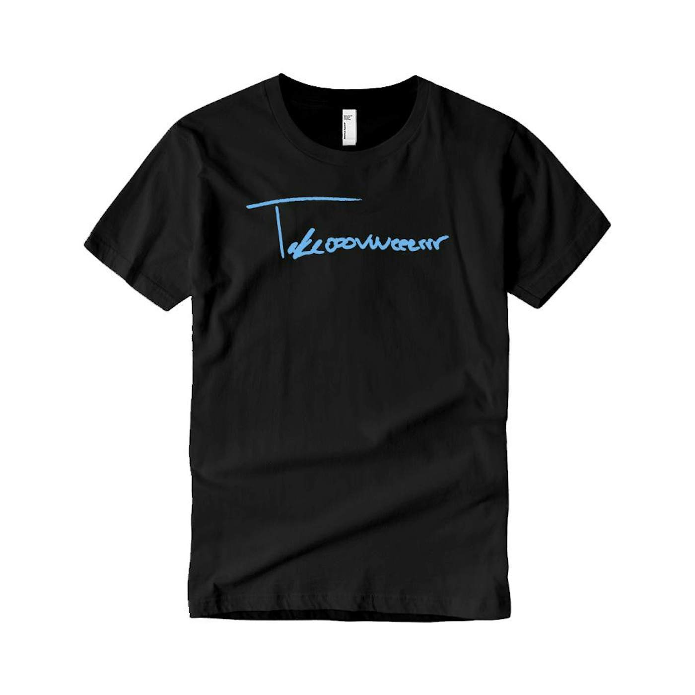 Taylor J Takeover Signature T-Shirt (Black/Baby Blue)