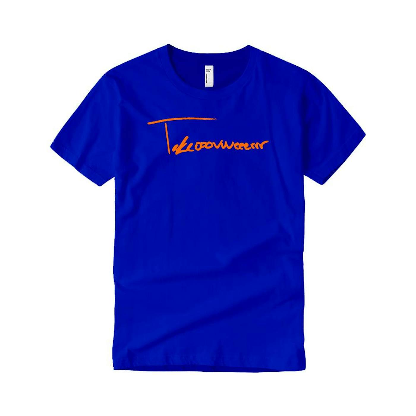 Taylor J Takeover Signature T-Shirt (Royal Blue/Orange)