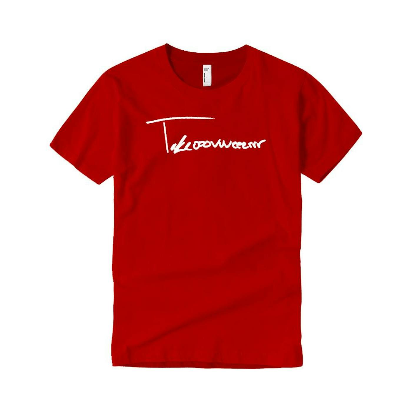 Taylor J Takeover Signature T-Shirt (Red/White)