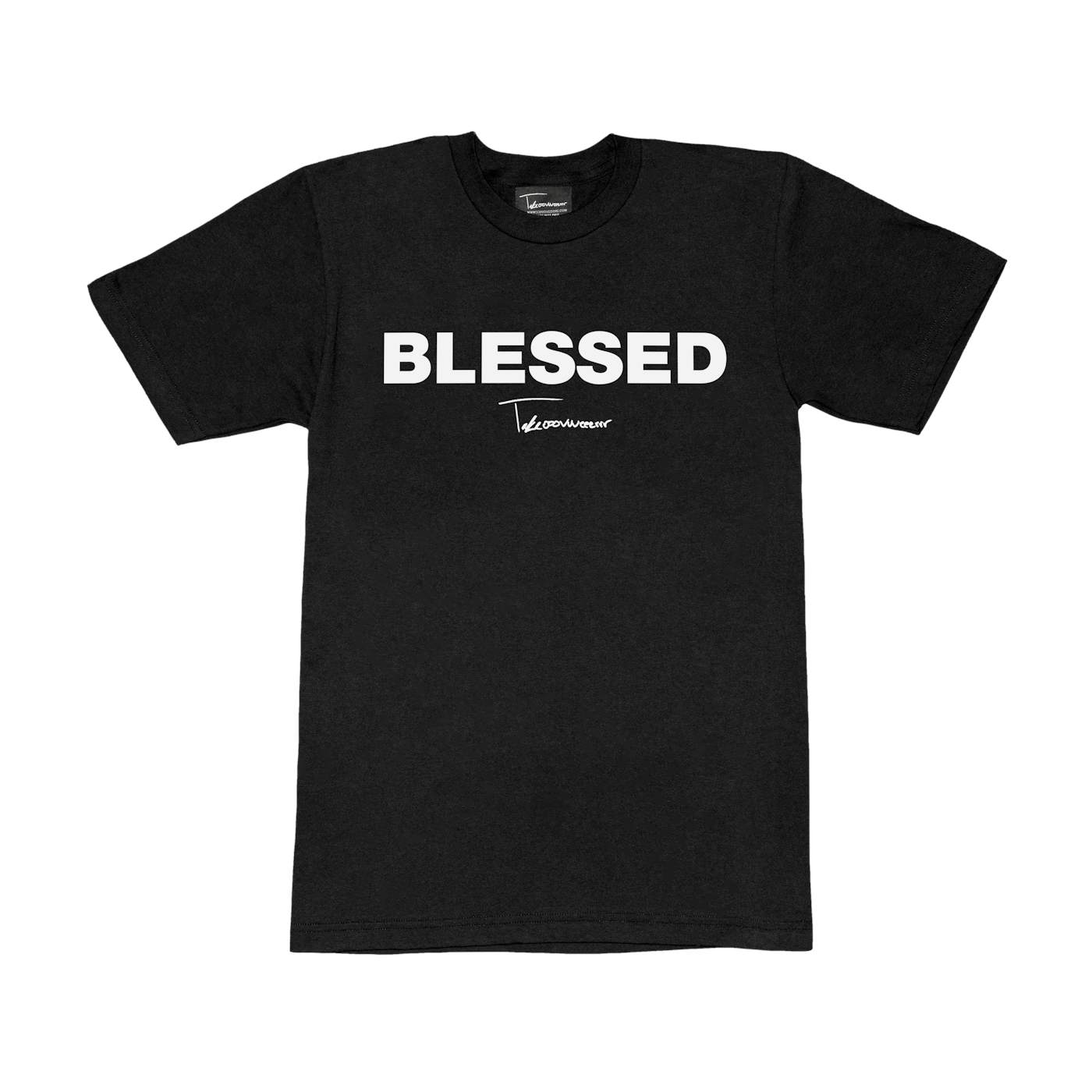 Taylor J Takeover Blessed T-Shirt (Black/White)