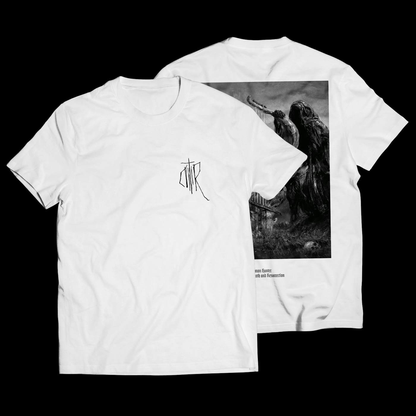 Demon Hunter SoDaR Pocket Symbol T-Shirt in White