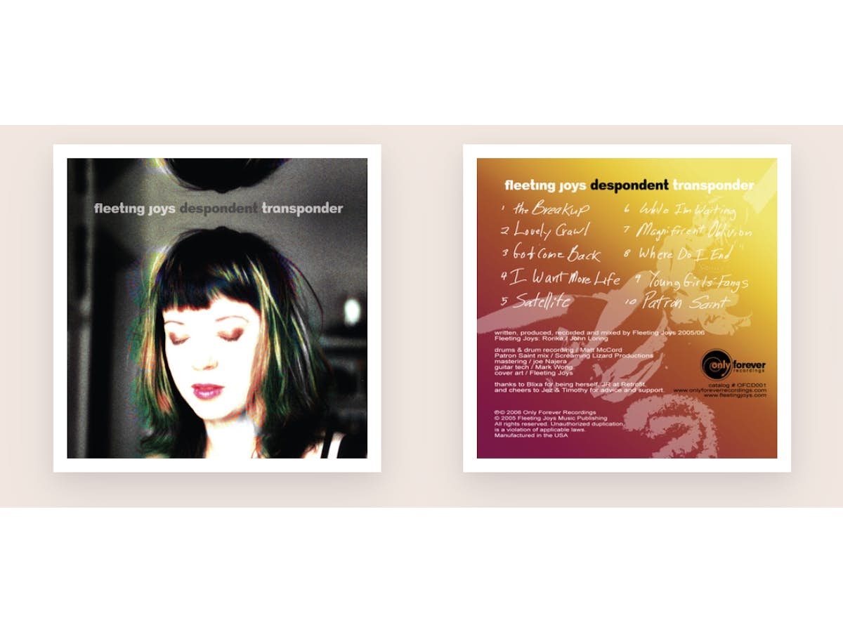 Fleeting Joys Despondent Transponder Vinyl Reissue