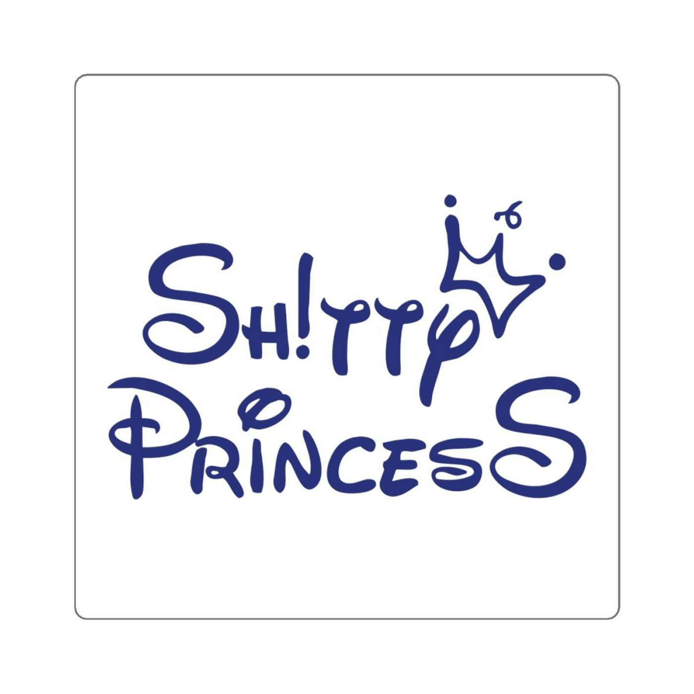 Square Stickers in Shitty Princess OG Logo