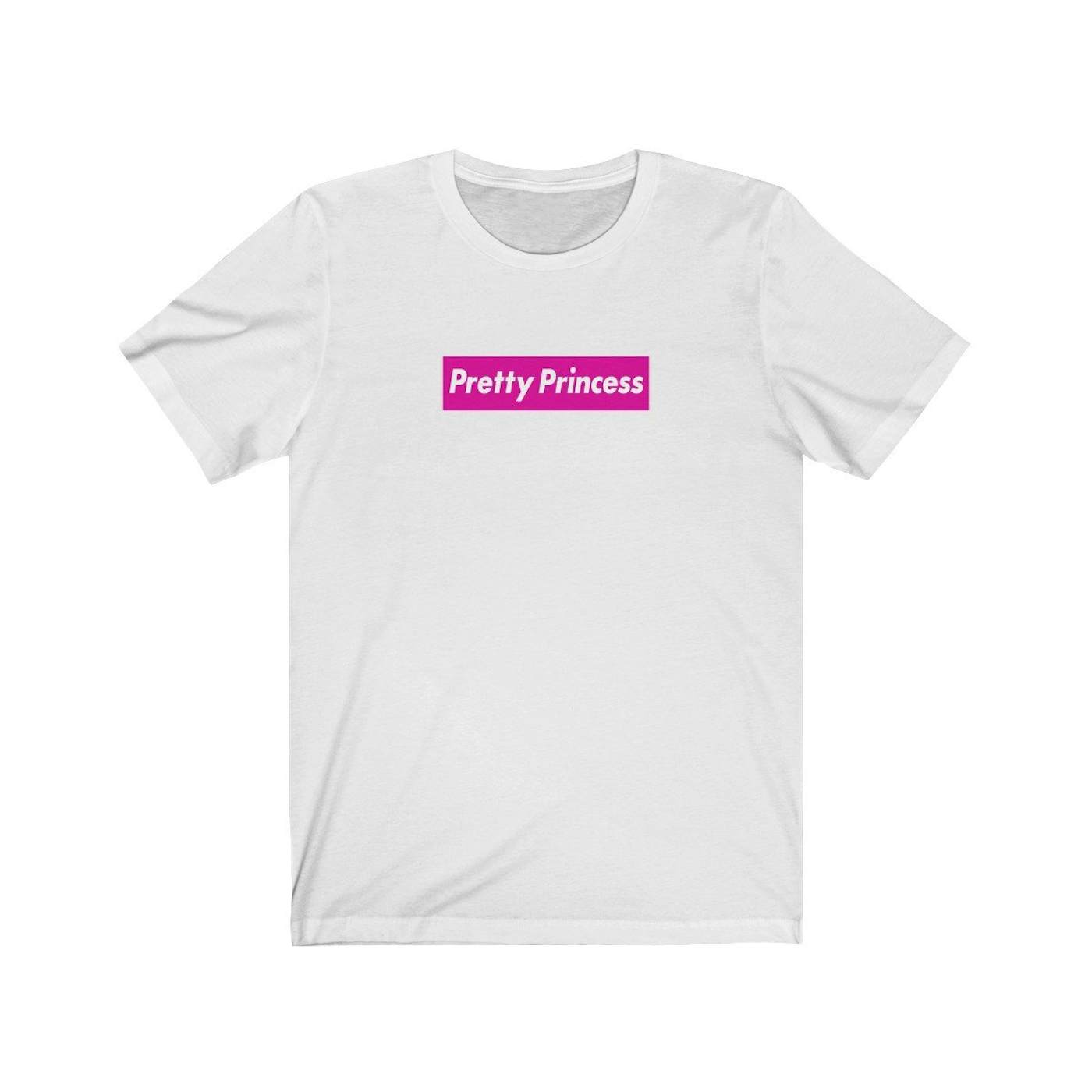 Shitty Princess Unisex Jersey Short Sleeve Tee in Pretty Princess Pink