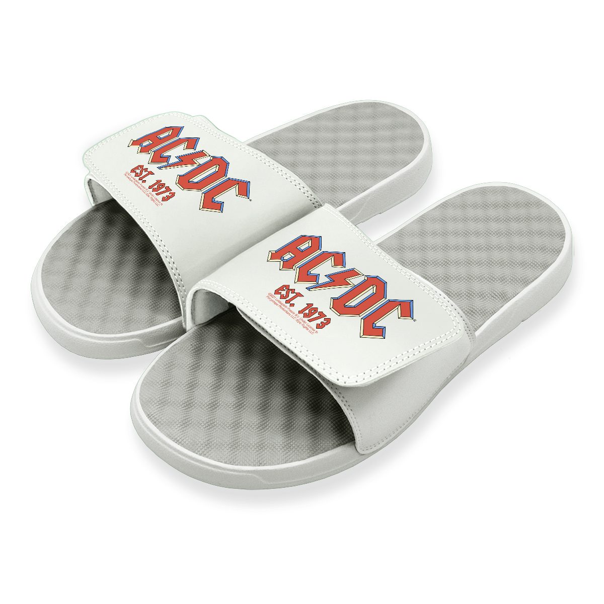 AC/DC Est. 1973 Pastel Logo AC/DC Sandals