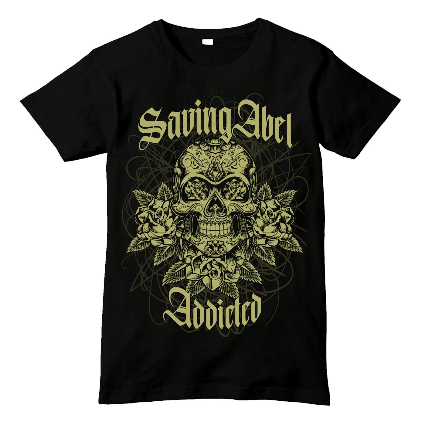 Saving Abel Skull Addicted Shirt